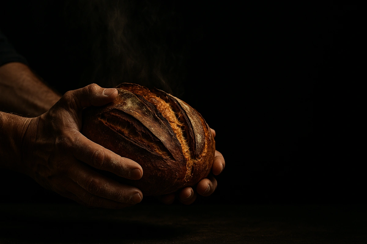 Pane caldo appena sfornato